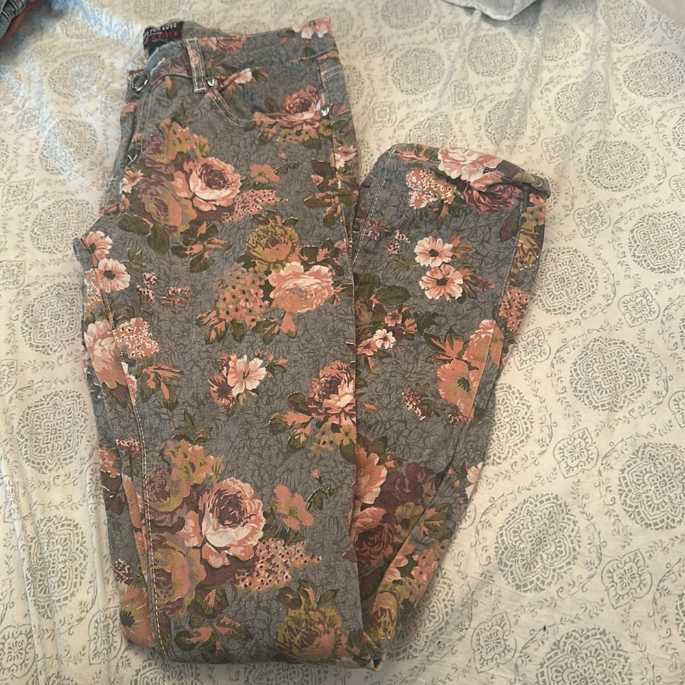 Floral Jeans